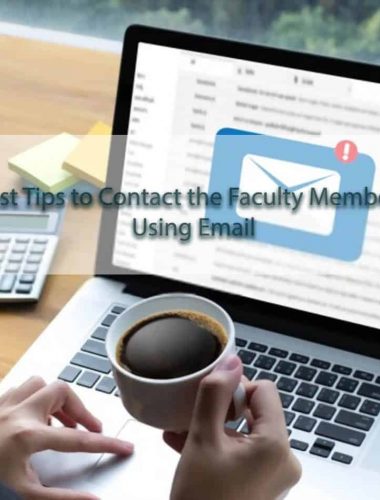 Best Tips to Contact the Faculty Members Using Email